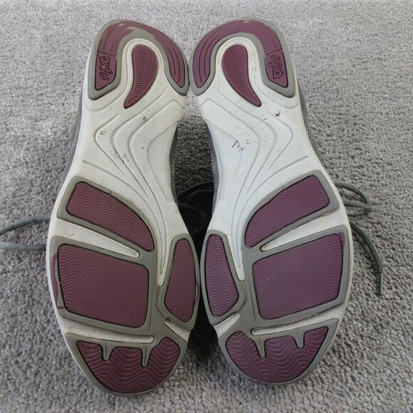 Ryka Womens Size 8.5 Comfort Shoes Low Top Gray Walking Trainers - Picture 2 of 10